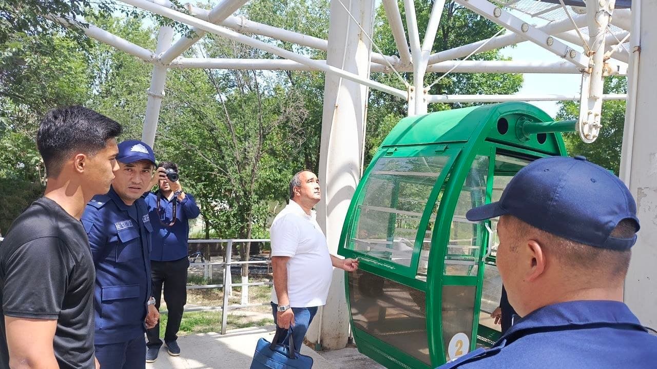 🎢 Sirdaryo viloyati Guliston shahrida attraksionlar xavfsizligi bo‘yicha amaliy o‘quv-seminar o‘tkazildi