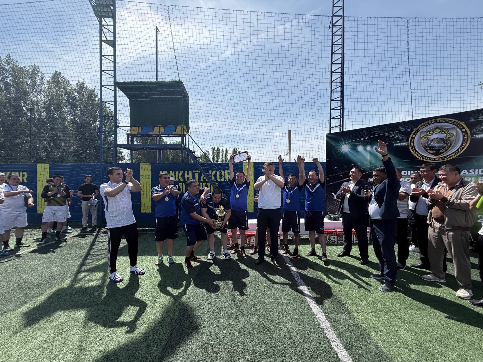🏆 Futbol bo'yicha o'tkazilgan musobaqa g'oliblari aniqlandi!