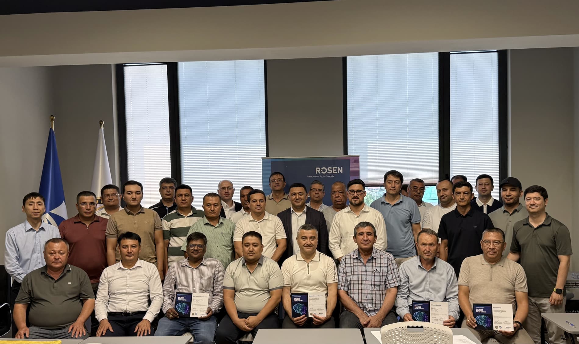 The training course on "Risk-Based Inspection: API RP 580/581" has concluded