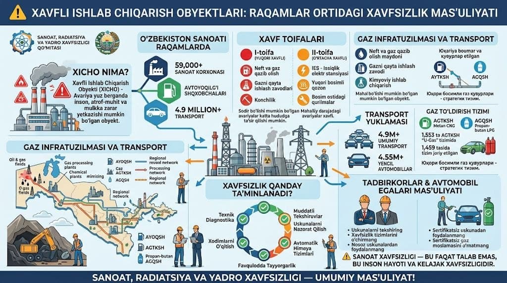 Опасные производственные объекты: безопасность за цифрами