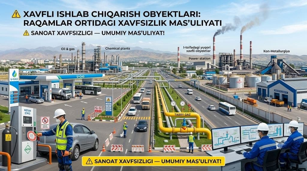 Опасные производственные объекты: безопасность за цифрами