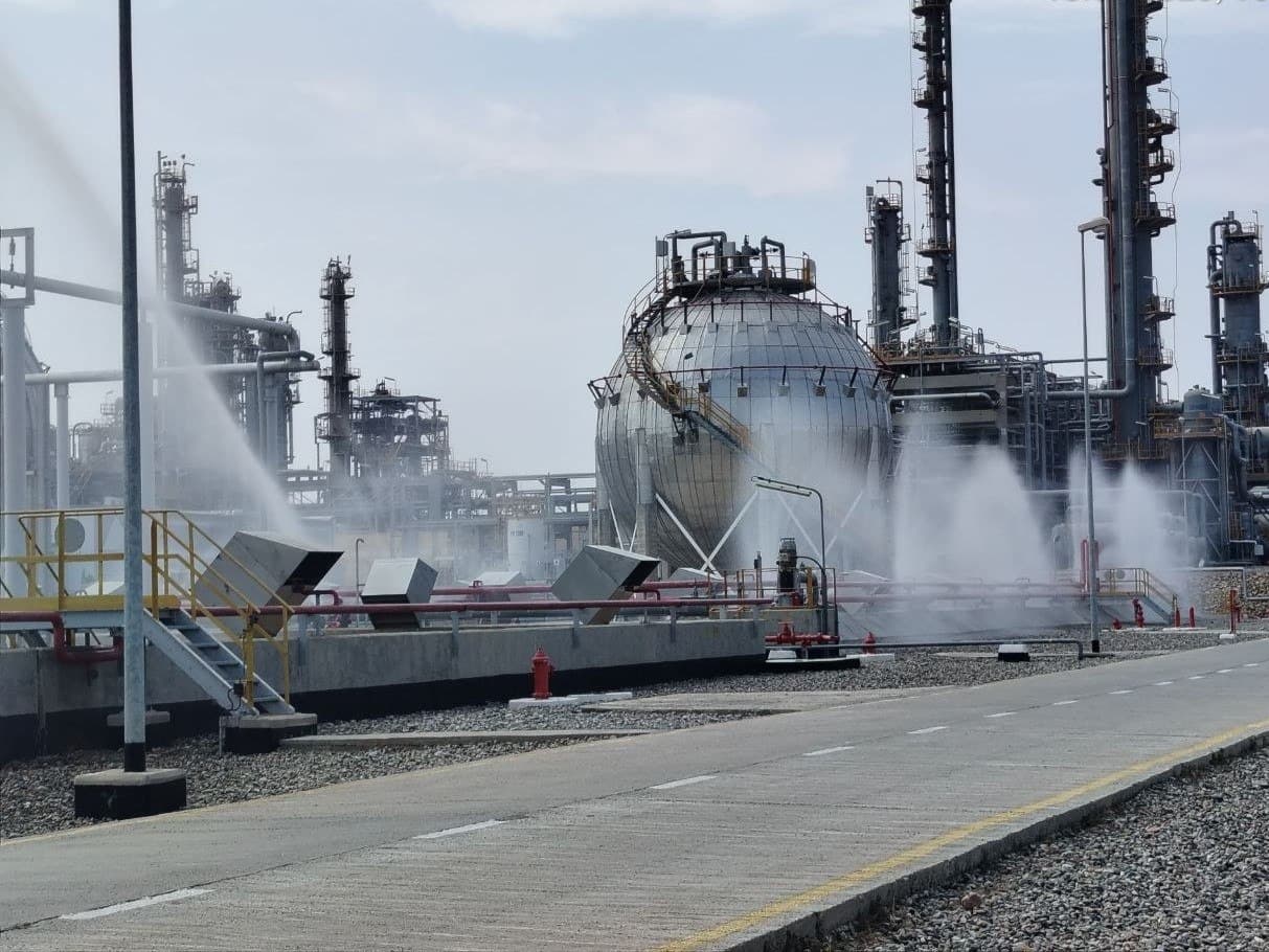 На Шуртанском газохимическом комплексе проведены противоаварийные практические учения