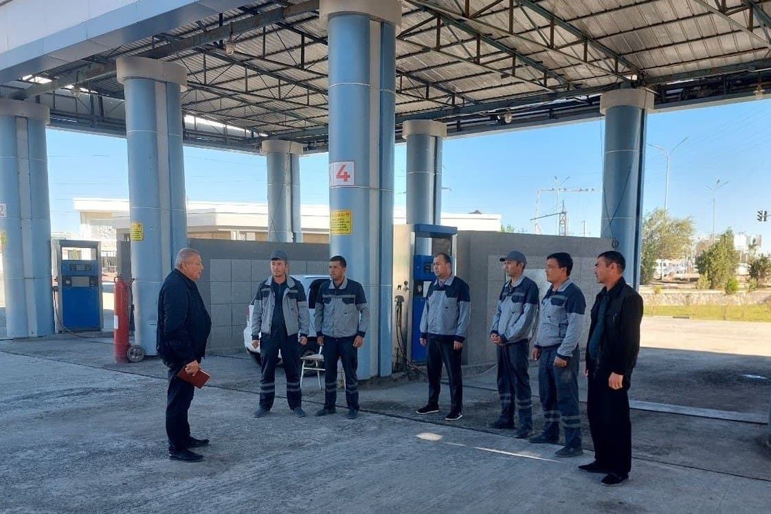 Industrial Safety Compliance and Preventative Inspections Conducted Across LPG and CNG Stations in Khorezm