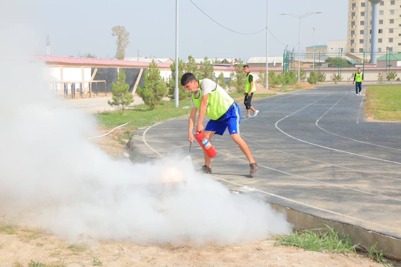 Surxondaryo va Xorazmda “Favqulodda vaziyatlar vaziri kubogi” musobaqalari va ko‘rik-tanlovlarning viloyat bosqichi bo‘lib o‘tdi