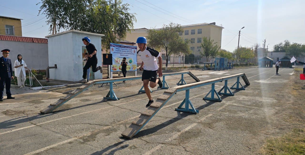 Surxondaryo va Xorazmda “Favqulodda vaziyatlar vaziri kubogi” musobaqalari va ko‘rik-tanlovlarning viloyat bosqichi bo‘lib o‘tdi