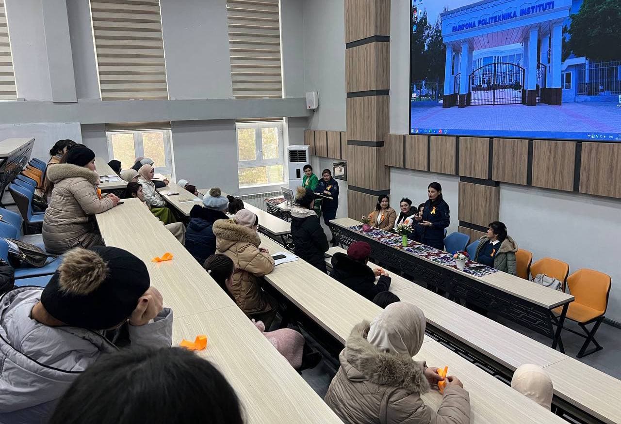 “Zo‘ravonlikka qarshi 16 kunlik” doirasida tadbir tashkil etildi