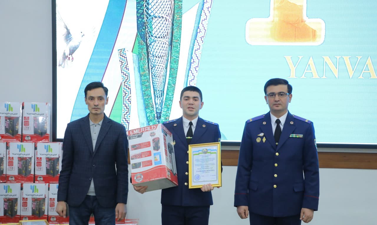 FVV Akademiyasida “14-yanvar - Vatan himoyachilari kuni” munosabati bilan tantanali bayram tadbiri tashkil etildi