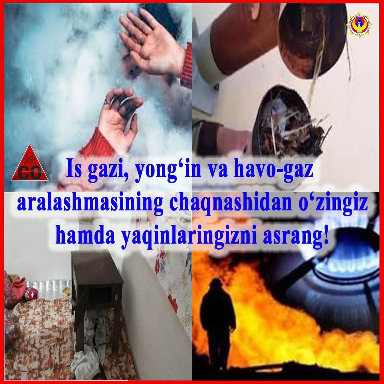 Favqulodda vaziyatlar vazirligining respublika aholisi hamda tashkilot, korxona va muassasalar rahbarlariga M U R O J A A T N O M A S I