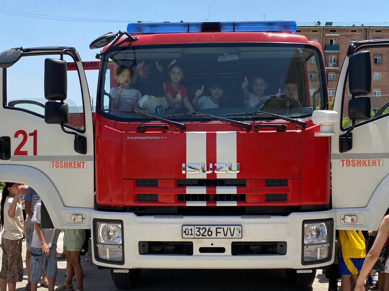 Toshkent shahar FVB tomonidan "Qutqaruvchi bolalar" tadbiri