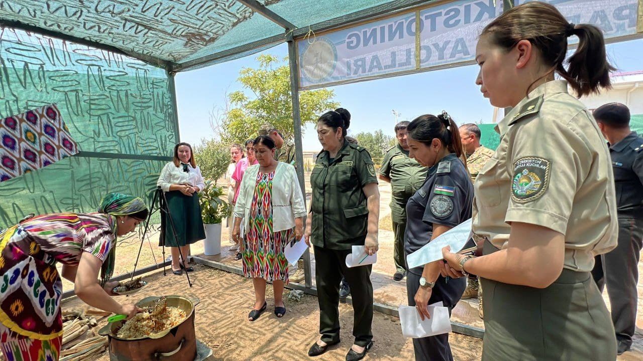 Qashqadaryoda O‘zbekiston Respublikasi Harbiy prokuraturasining tashabbusi bilan “Yangi O‘zbekistonning Vatanparvar ayollari” mavzusida ko‘rik-tanlov o‘tkazildi