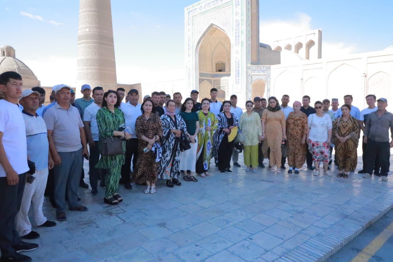 “Oʻzbekiston boʻylab sayohat qil” dasturi doirasida tadbir tashkil etildi