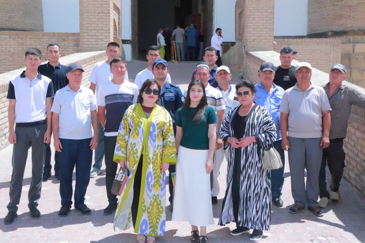 “Oʻzbekiston boʻylab sayohat qil” dasturi doirasida tadbir tashkil etildi