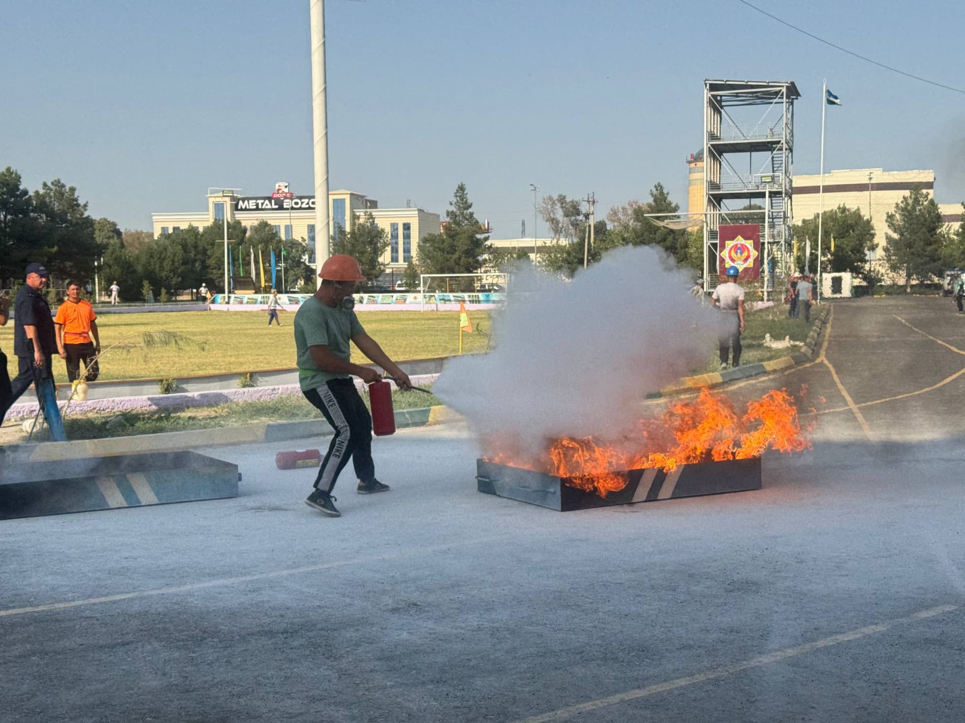 Buxoro viloyati FVB shaxsiy tarkibi o‘rtasida yongʻin qutqaruv amaliy sporti boʻyicha Buxoro viloyati Ochiq chempionati musobaqasi oʻtkazildi