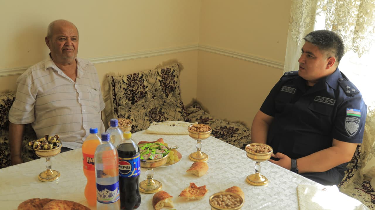 Joylarda xizmat vazifasini bajarish vaqtida halok bo‘lgan xodimlarning oila a'zolari holidan xabar olindi