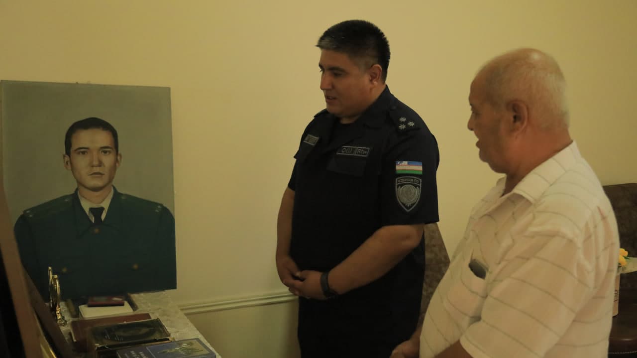 Joylarda xizmat vazifasini bajarish vaqtida halok bo‘lgan xodimlarning oila a'zolari holidan xabar olindi