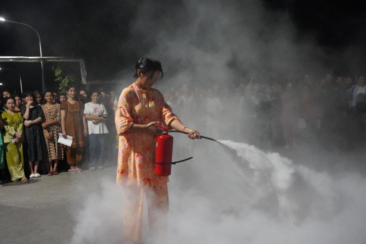 Toshkent shahrida talabalar bilan tungi amaliy-taktik mashg'ulot o‘tkazildi
