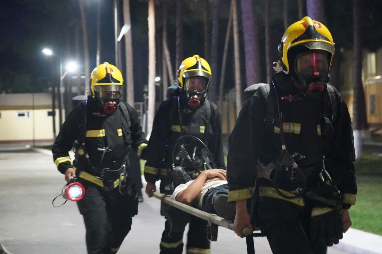 Toshkent shahrida talabalar bilan tungi amaliy-taktik mashg'ulot o‘tkazildi