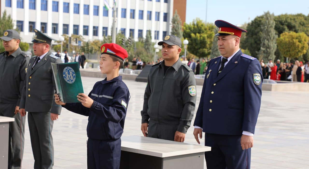 “Jasorat sinfi” oʻquvchilarining tantanali “Vaʼda berish” tadbiri bo‘lib o‘tdi