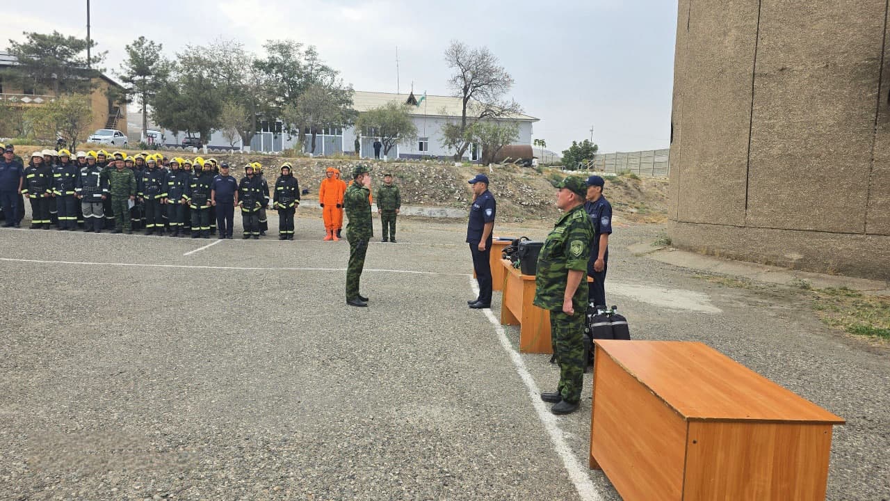 Andijonda qutqaruvchilarning jangavor shayligi mustahkamlandi