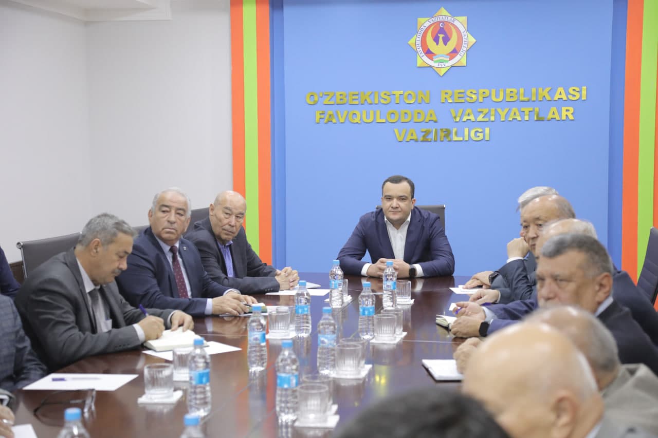 FVV Markaziy apparatida “Favqulodda vaziyatlar organlari kuni”ni belgilash yuzasidan muhokama yigʻilishi boʻlib oʻtdi