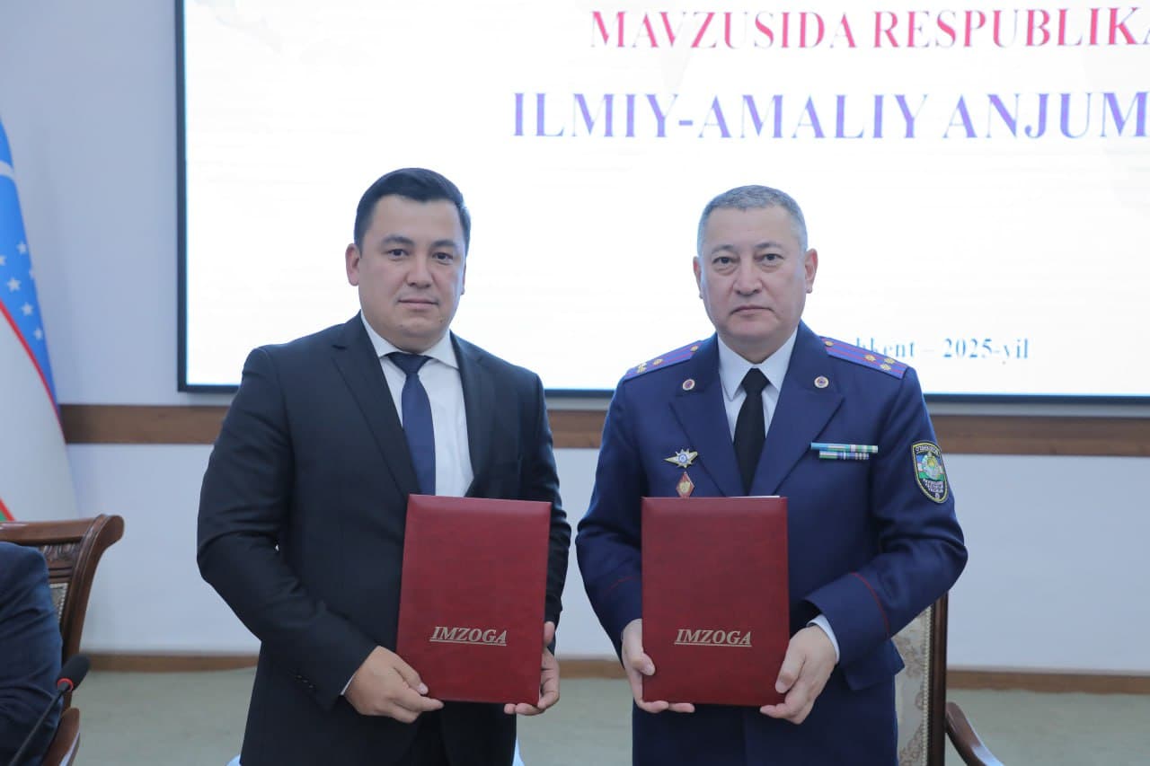 FVV Akademiyasida Respublika ilmiy-amaliy anjumani bo‘lib o‘tdi. Anjuman doirasida o‘zaro hamkorlik to‘g‘risida memorandum imzolandi