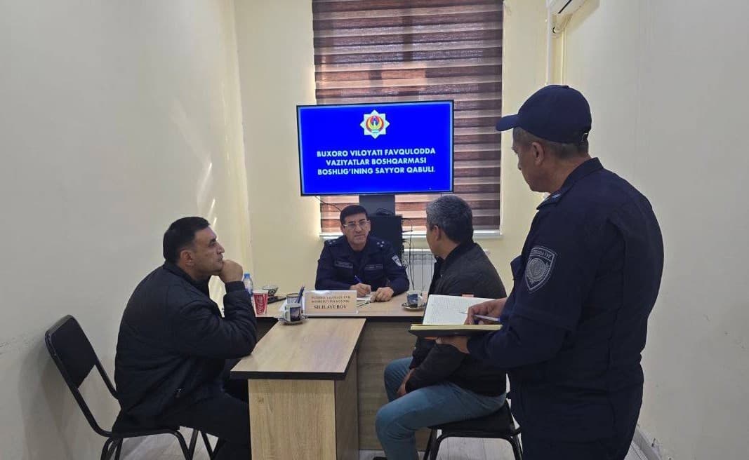 Buxoro viloyati FVB boshlig‘ining Olot tumanida ommaviy sayyor qabuli o'tkazildi
