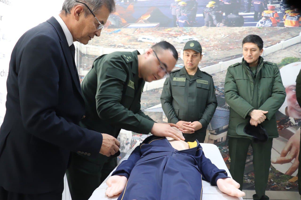 “Favqulodda vaziyatlar profilaktikasi oyligi” doirasida Fuqaro muhofazasi institutida Oʻzbekiston Respublikasi Bosh prokuratura xodimlari ishtirokida oʻquv-koʻrgazmali mashgʻulotlar tashkil etildi