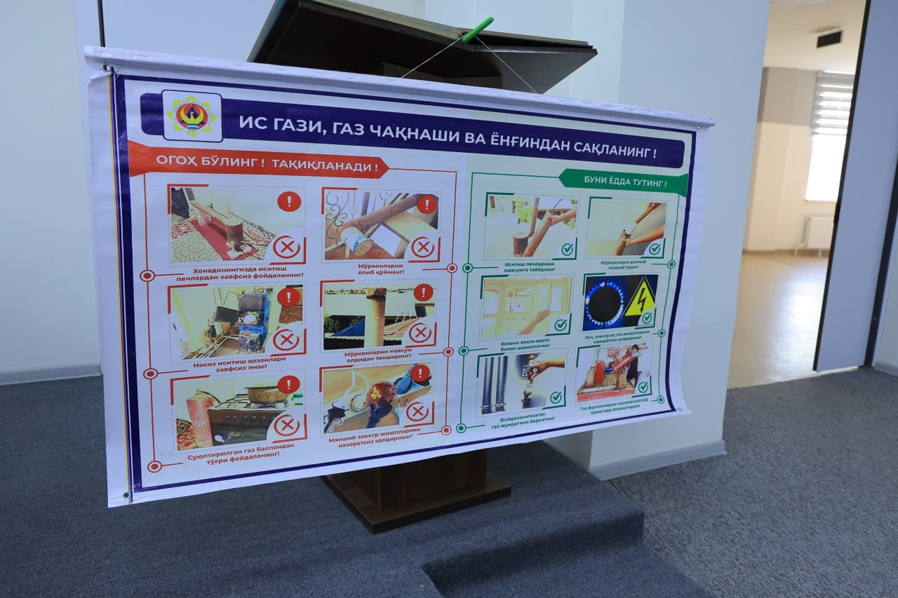 Buxoro viloyatida “Favqulodda vaziyatlar profilaktikasi oyligi” doirasidagi targ‘ibot va profilaktika tadbirlari izchil davom etmoqda