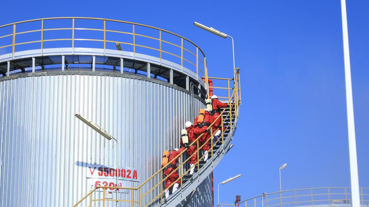 Navoiy shahar va Karmana tumanida hamkorlikdagi qo‘mondonlik o‘quv mashqi o‘tkazilmoqda