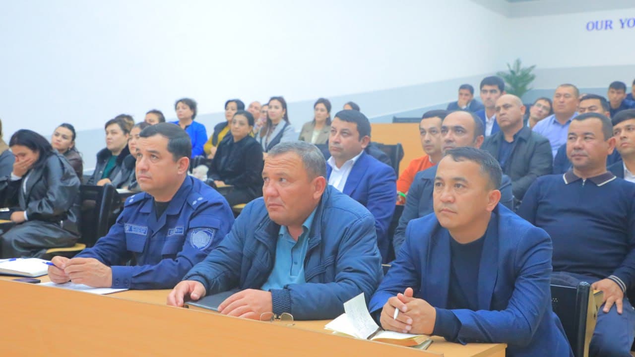 Qashqadaryo viloyati FVB tomonidan Qarshi davlat universitetida seminar o‘tkazildi