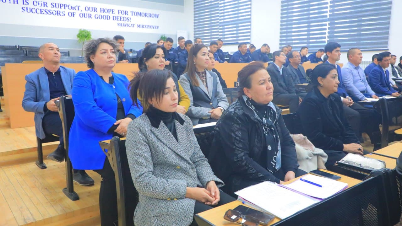 Qashqadaryo viloyati FVB tomonidan Qarshi davlat universitetida seminar o‘tkazildi