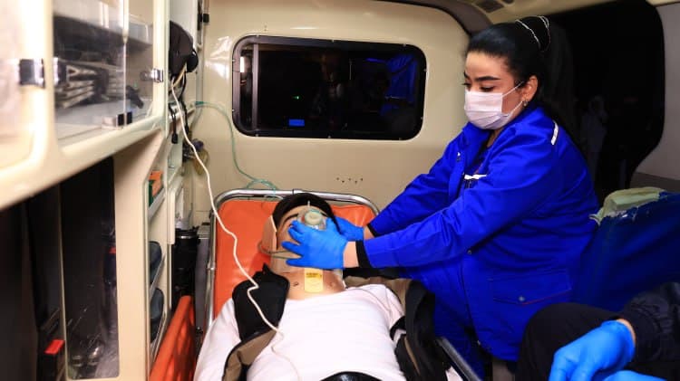 Navoiy viloyati FVB tomonidan hududda joylashgan talabalar yotoqxonasida nazariy va amaliy o'quv mashg'ulotlari o‘tkazildi