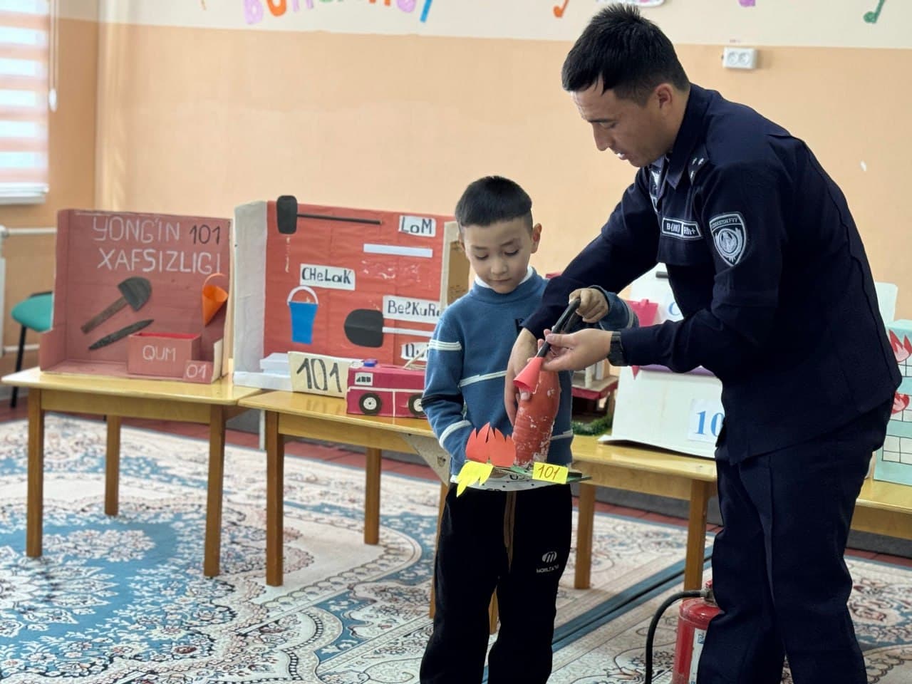 Samarqand viloyati FVB tomonidan bog‘chalarda muammoli-vaziyatli o‘yinlar va interfaol mashg‘ulotlar orqali profilaktik tadbirlar o‘tkazilmoqda