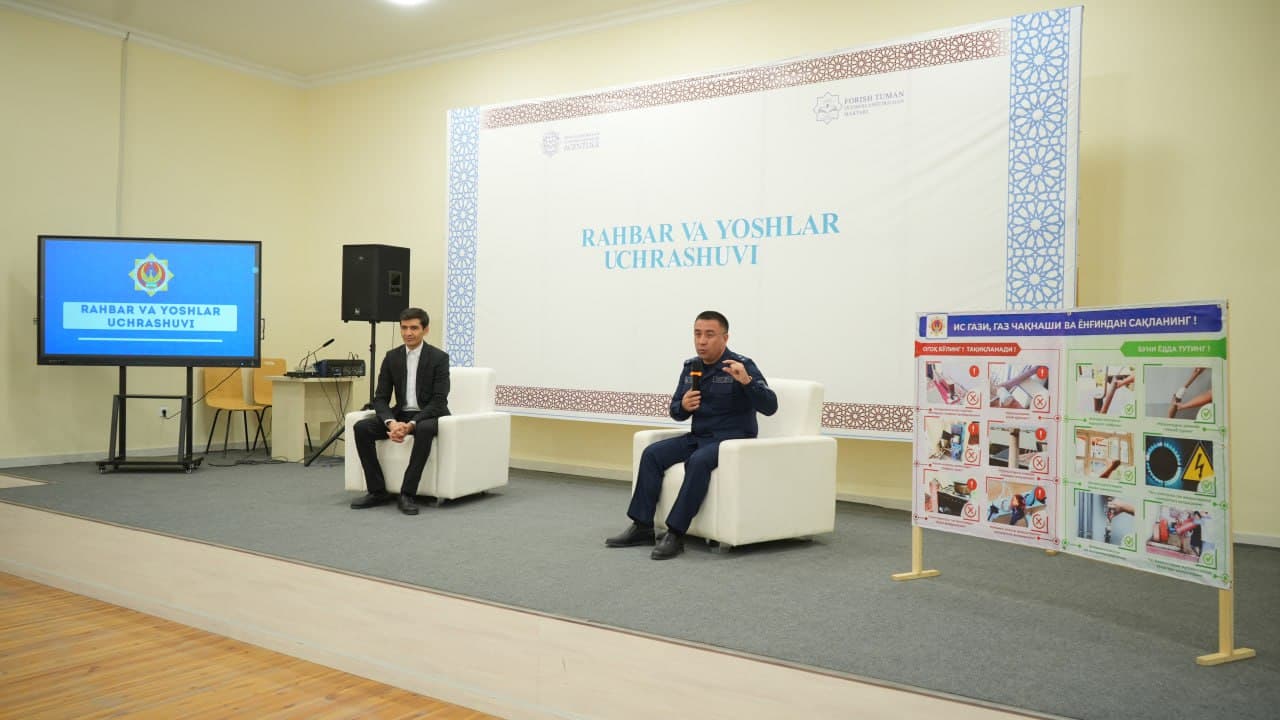 Rahbar va yoshlar: vatanparvarlik, fidoyilik va ibratli tajribalar uchrashuvi