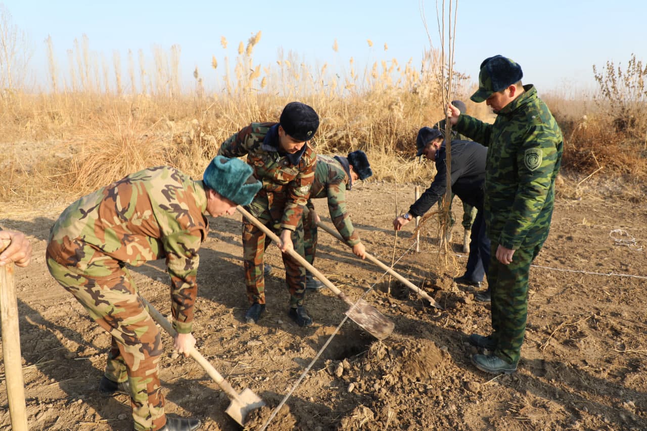 Xorazm viloyati FVB "Yashil makon" umummilliy loyihasi doirasidagi tadbirlarda faol