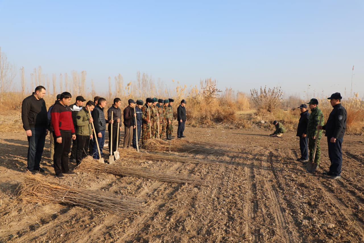 Xorazm viloyati FVB "Yashil makon" umummilliy loyihasi doirasidagi tadbirlarda faol