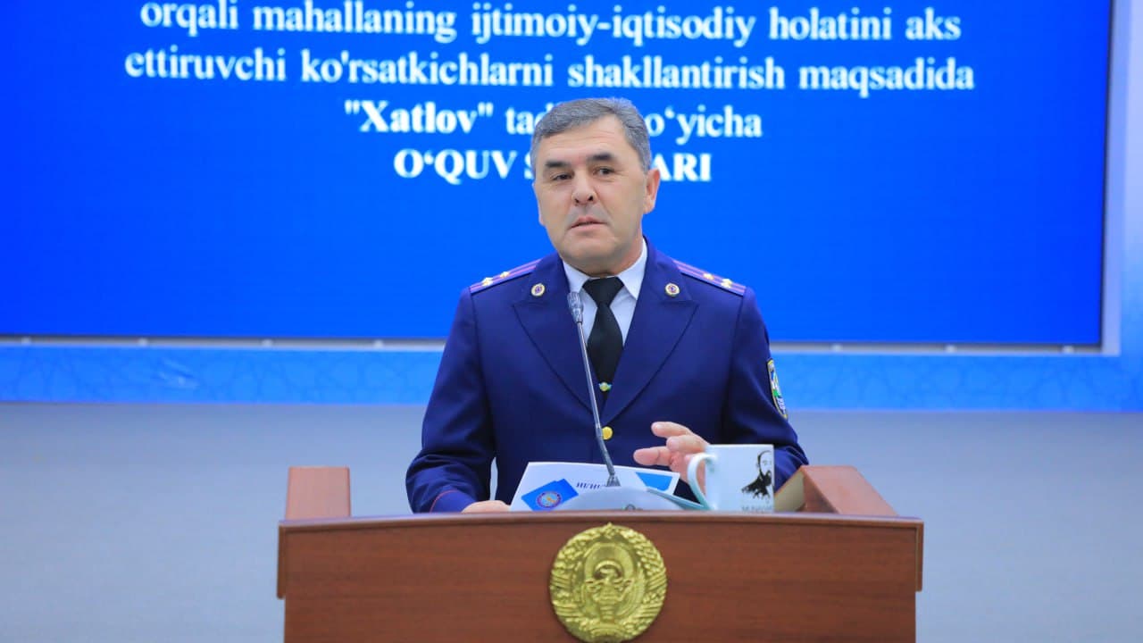 Samarqand shahrida Oʻzbekiston Mahallalari uyushmasi va Favqulodda vaziyatlar vazirligi hamkorligida respublika seminari oʻtkazildi