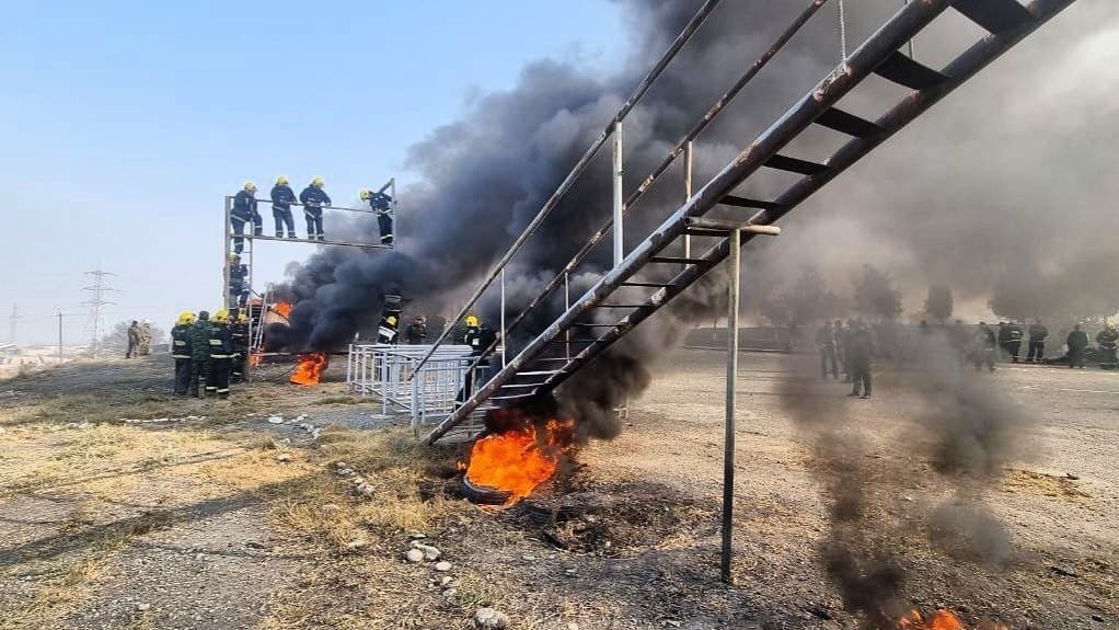 Andijon viloyati FVB qutqaruvchilarining jangovar shayligi mustahkamlandi
