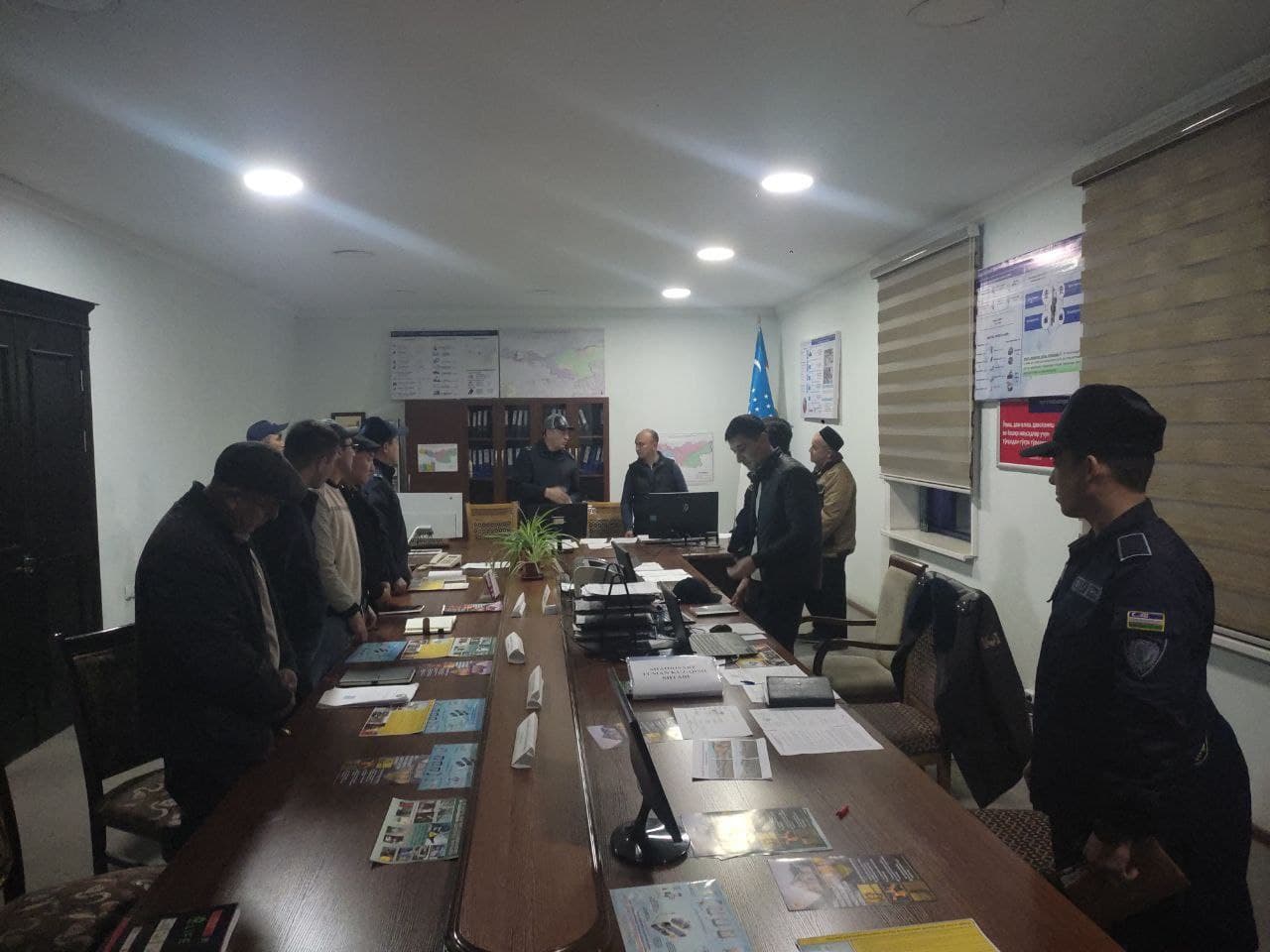 Kuz–qish mavsumiga tayyorgarlik holati o‘rganildi