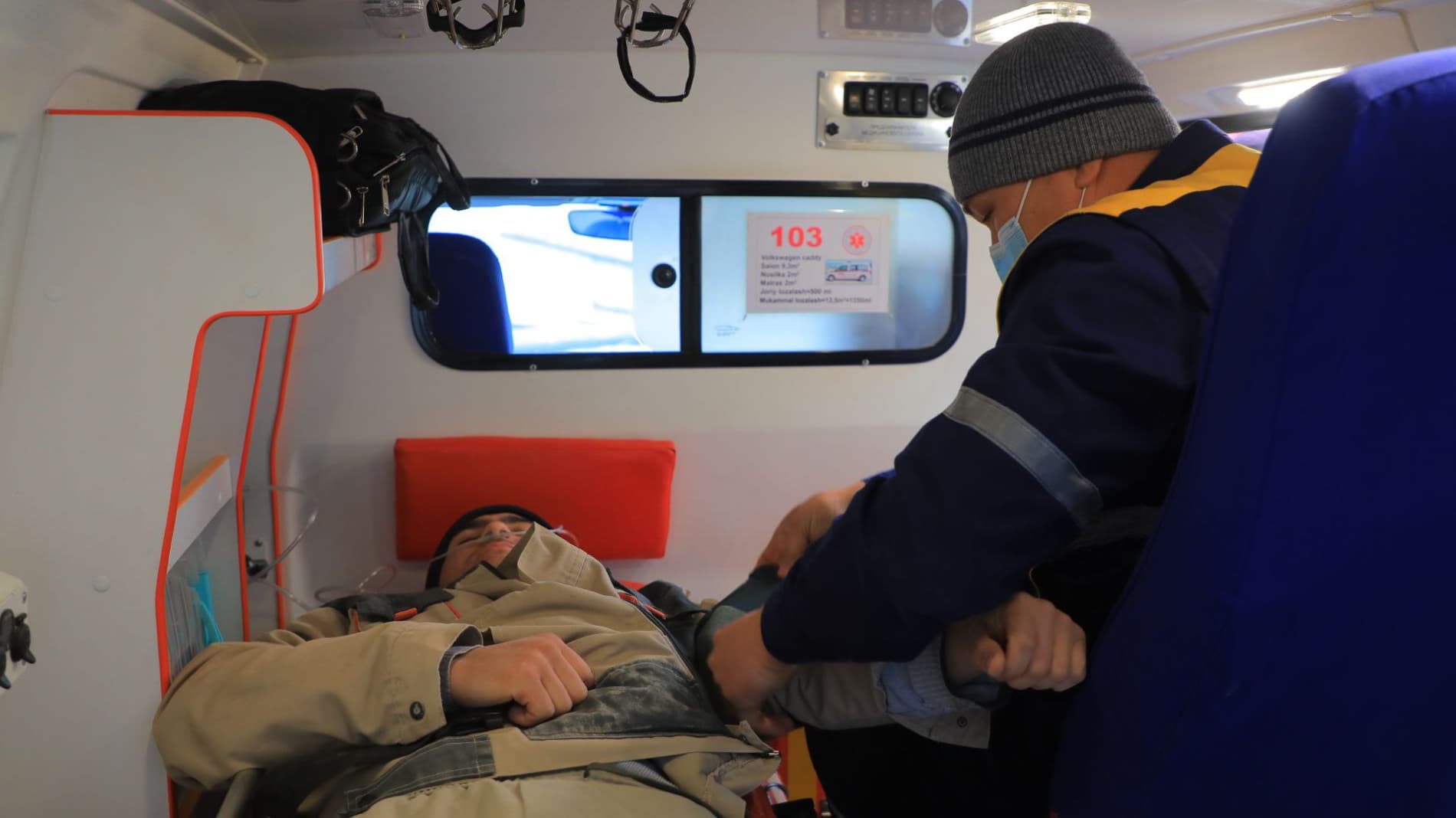 Samarqand viloyati FVB tomonidan Paxtachi tumani hududida qurilayotgan ko‘p qavatli binoda maxsus-taktik o‘quv mashqi o‘tkazildi