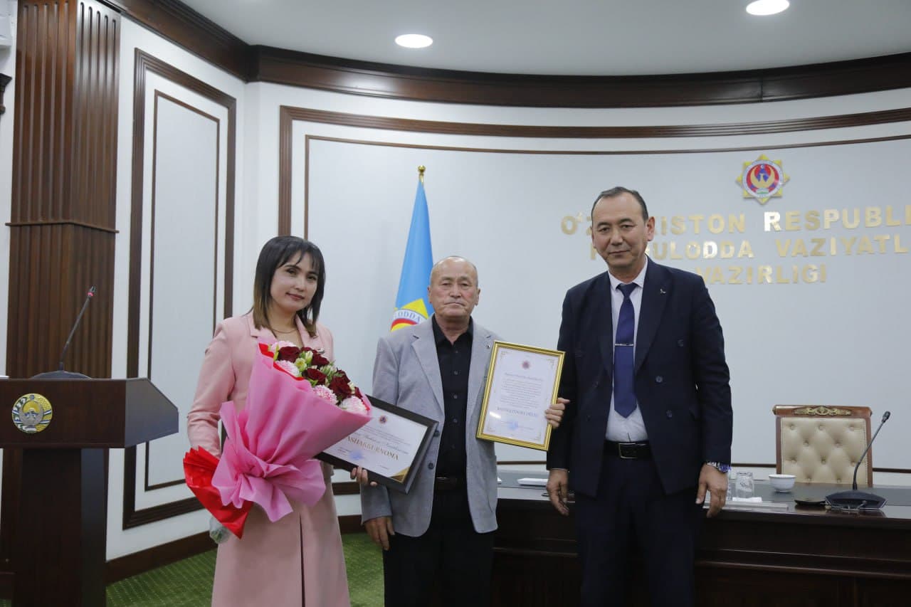 Favqulodda vaziyatlar vazirligida “Yurakdagi izlar” asari taqdimoti bo‘lib o‘tdi