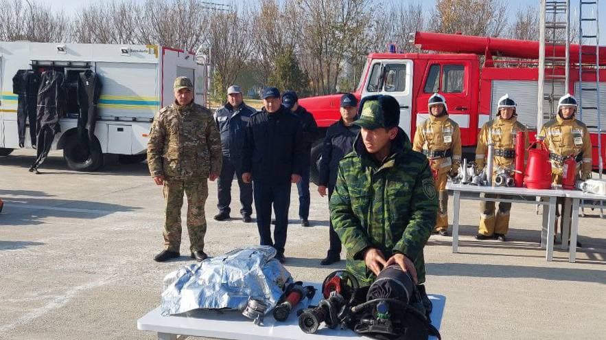 Jizzax viloyati FVB tomonidan "Favqulodda vaziyatlar profilaktikasi oyligi" doirasida harbiy xizmatchilar bilan profilaktik tadbir o‘tkazildi
