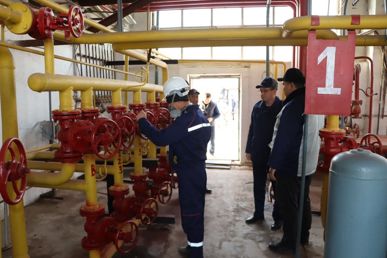 Qoraqalpog‘iston Respublikasi FVB tomonidan Nukus shahrida joylashgan gaz to‘ldirish stansiyasining qish mavsumiga tayyorgarlik holati o‘rganildi