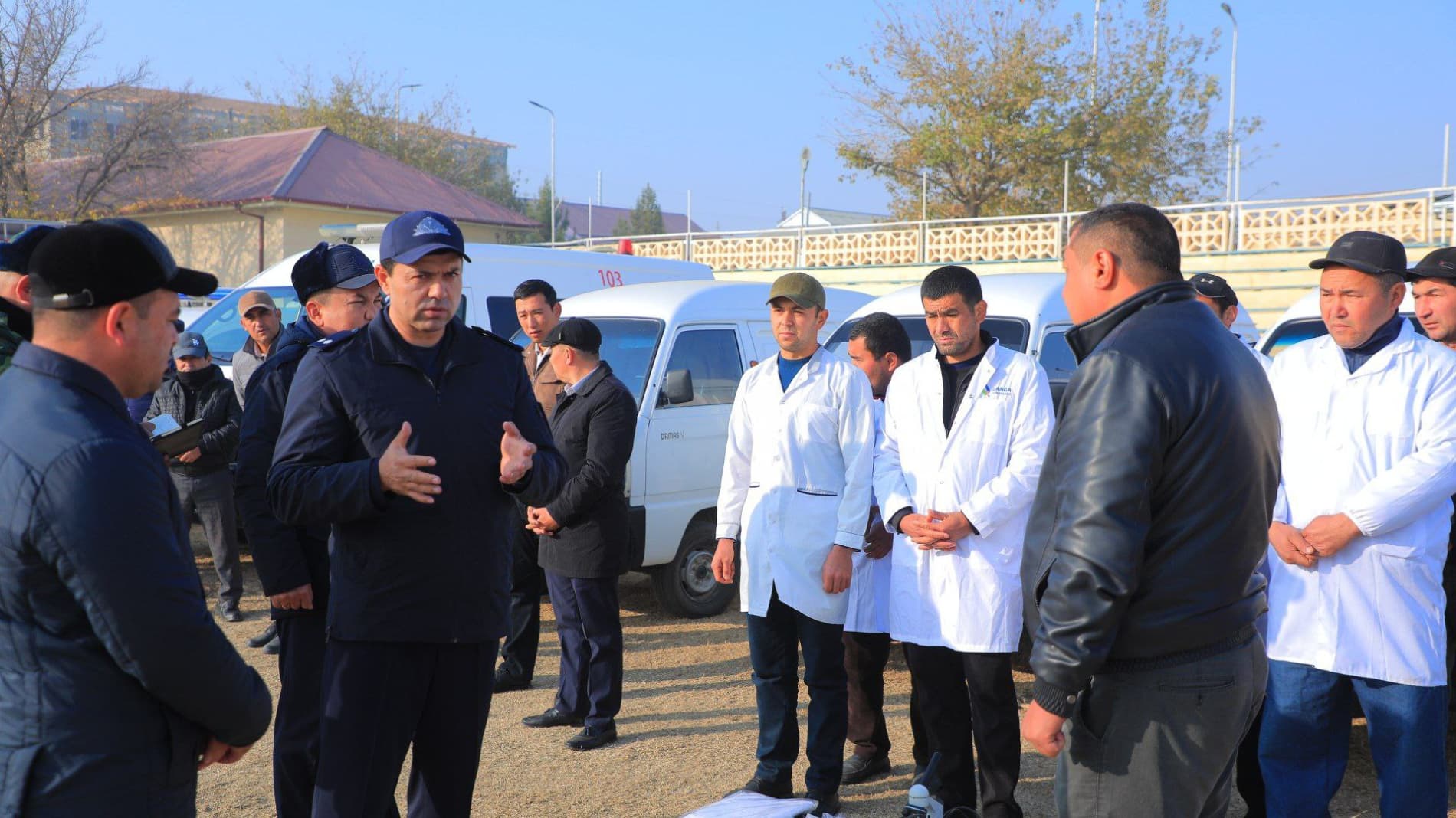 Samarqand viloyatining Paxtachi tumanida qo‘mondonlik-shtab o‘quv mashqi o‘tkazildi