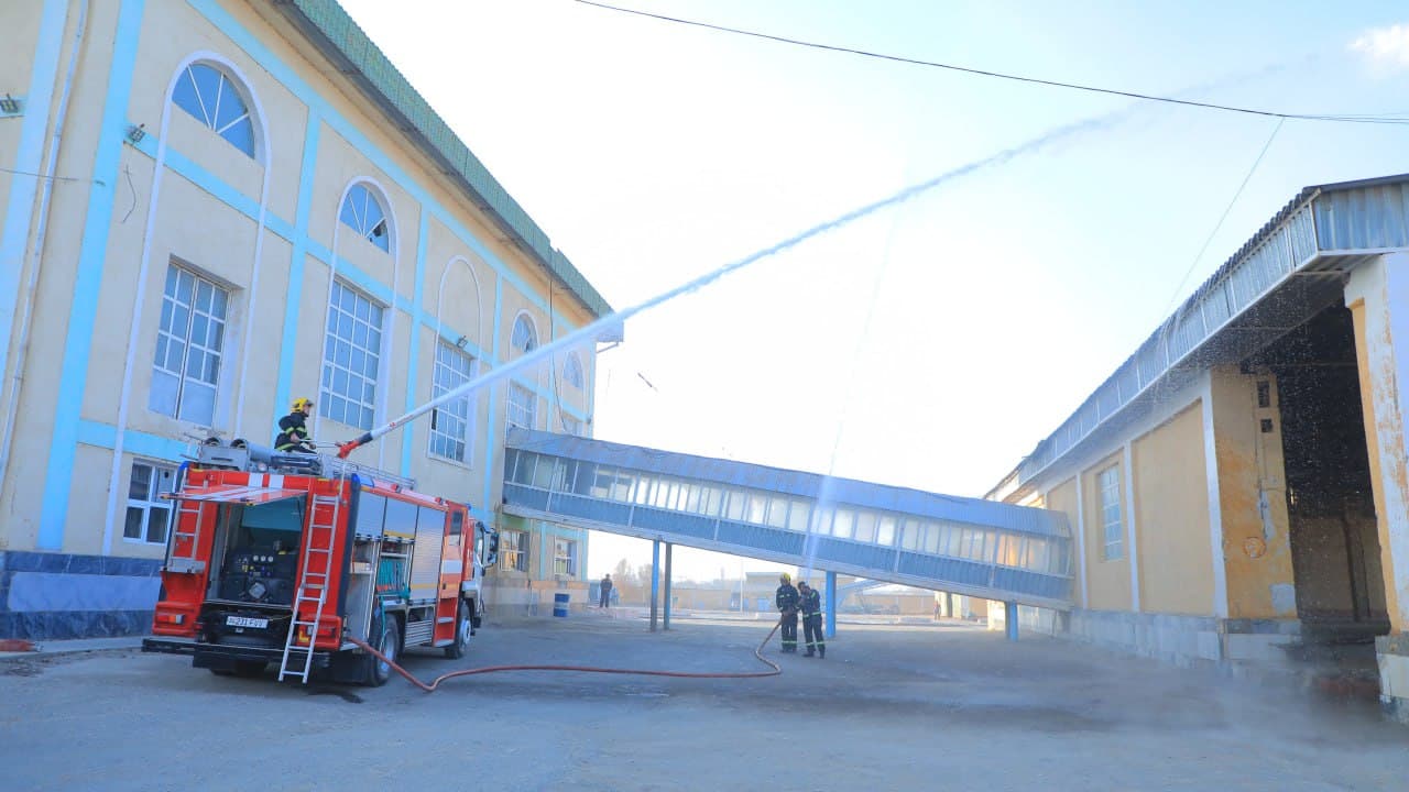 Samarqand viloyatining Paxtachi tumanida qo‘mondonlik-shtab o‘quv mashqi o‘tkazildi