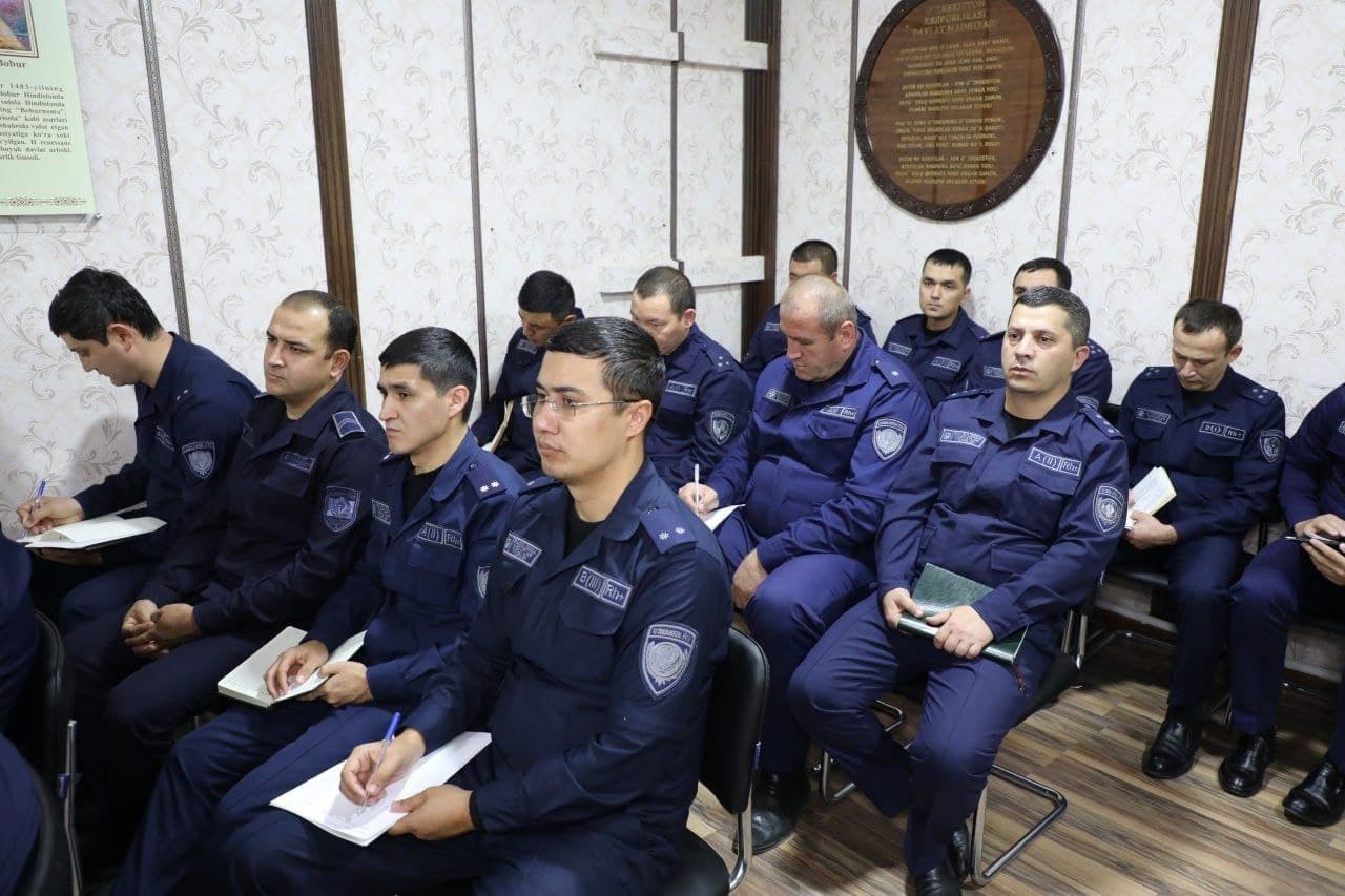 FVV mas'ul xodimlari tomonidan Xorazm viloyati Favqulodda vaziyatlar boshqarmasida "Aksilkorrupsiya oyligi" doirasida seminar o‘tkazildi