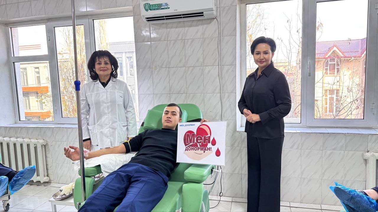 FVV xodimlari “Men donorman” shiori ostidagi xayriya tadbirlarida faol ishtirok etmoqda