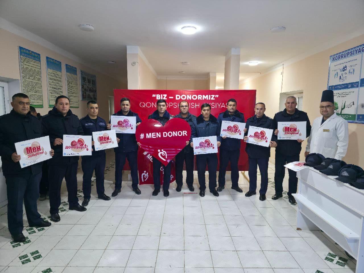 FVV xodimlari “Men donorman” shiori ostidagi xayriya tadbirlarida faol ishtirok etmoqda