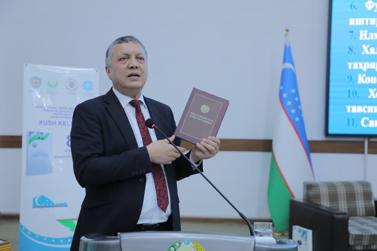 “Konstitutsiya – inson qadri, erkinlik, tenglik va adolat garovi!”