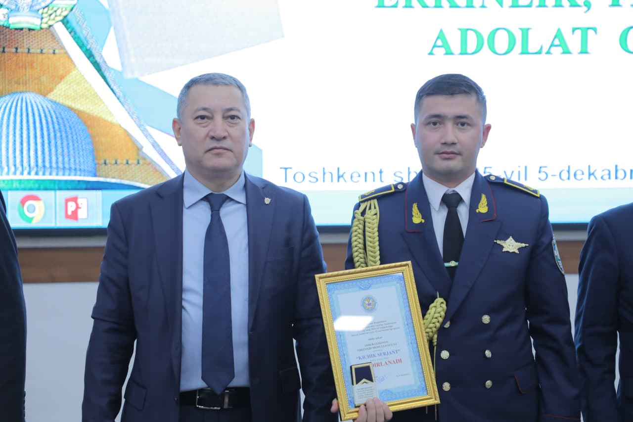 “Konstitutsiya – inson qadri, erkinlik, tenglik va adolat garovi!”